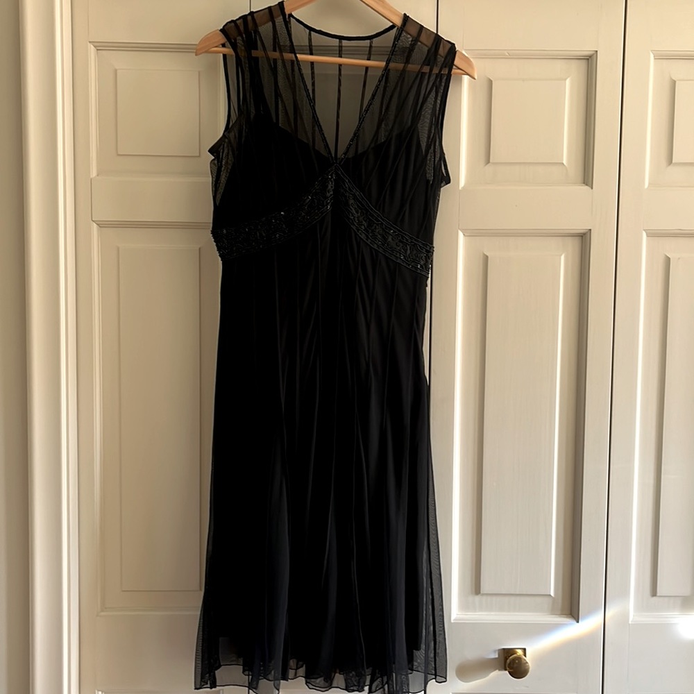 ECI New York black evening dress. Size 8